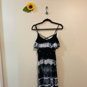 Tie Dye American Eagle Maxi Dress Medium